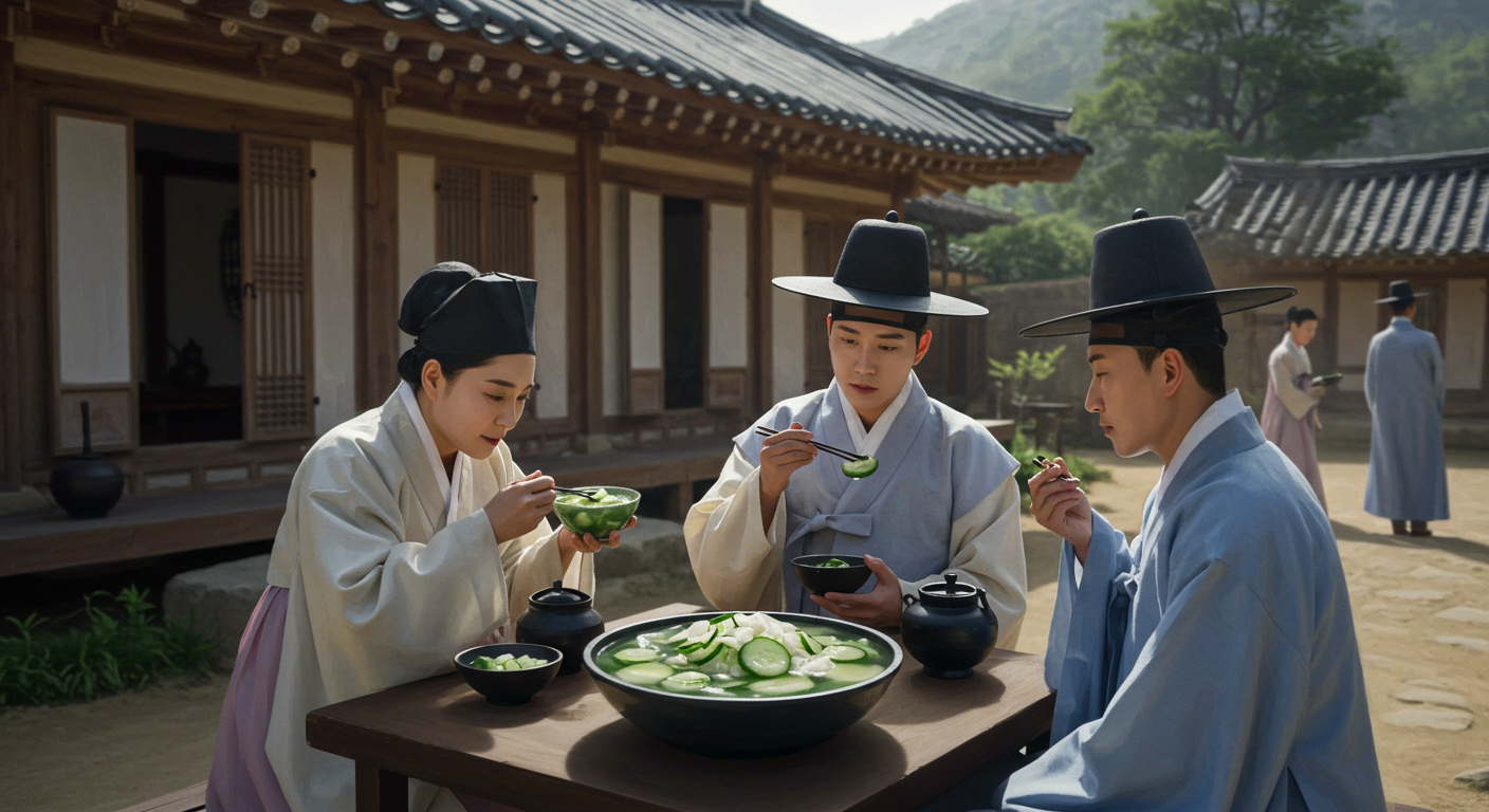 오이냉국, 언제부터 먹었을까요?