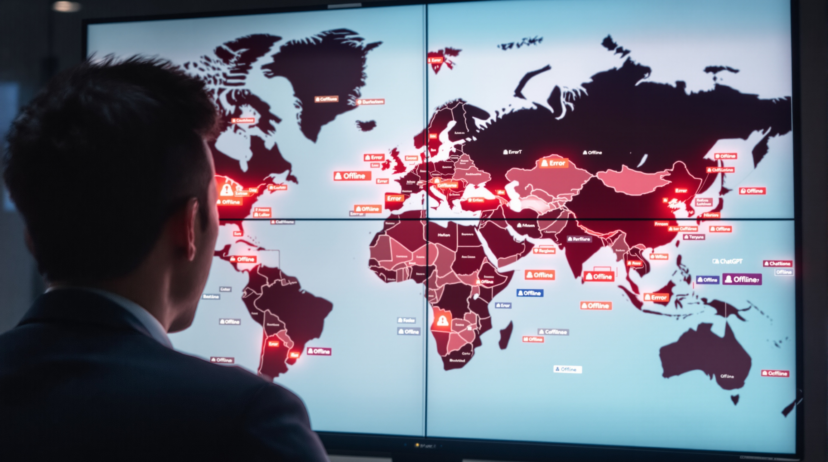 챗지피티, 갑자기 안 될 때가 있었나요? 대규모 장애 사례