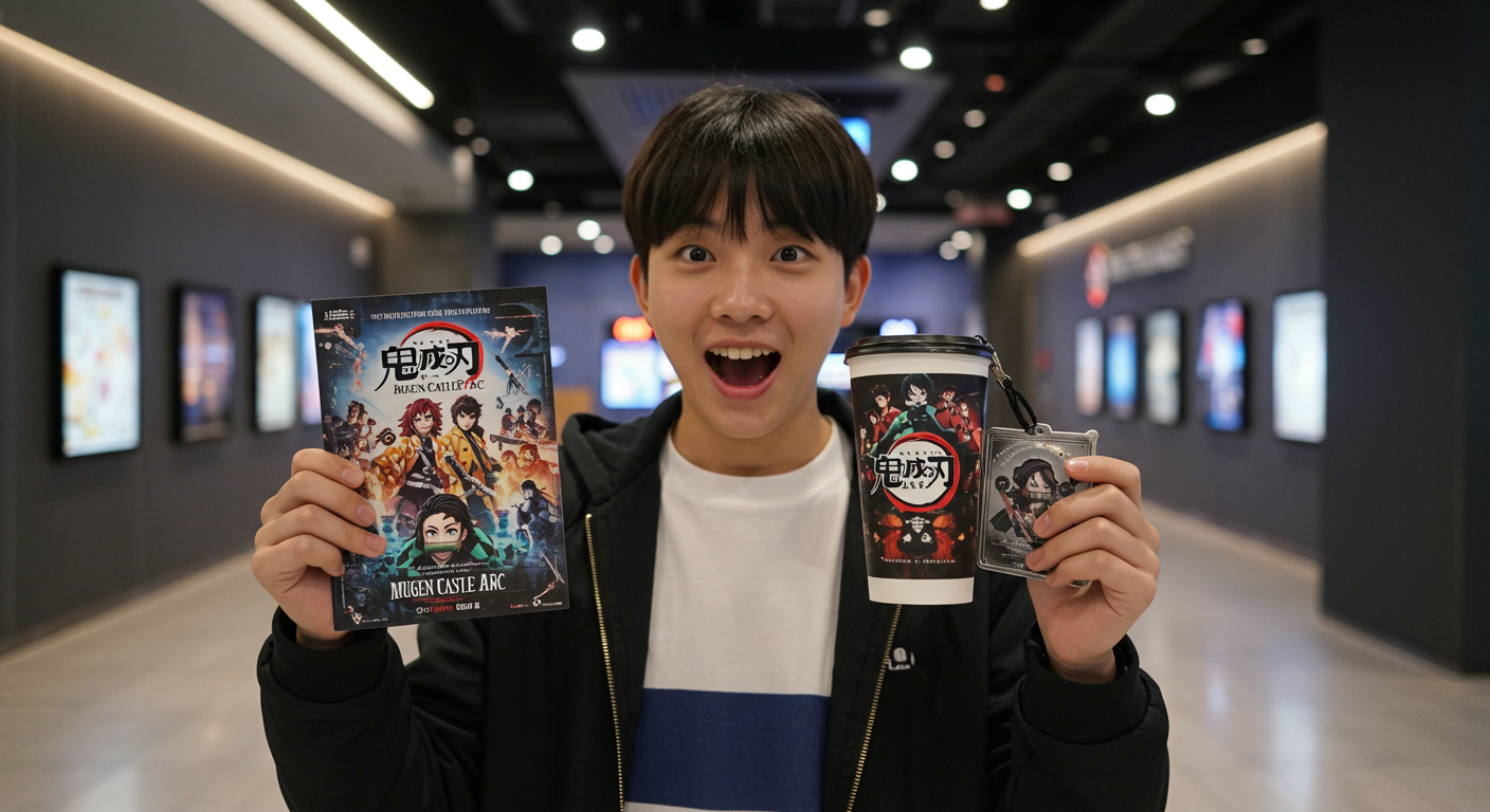 2025년 극장판 무한성편: 영화관 한정판 굿즈 놓치지 마세요!