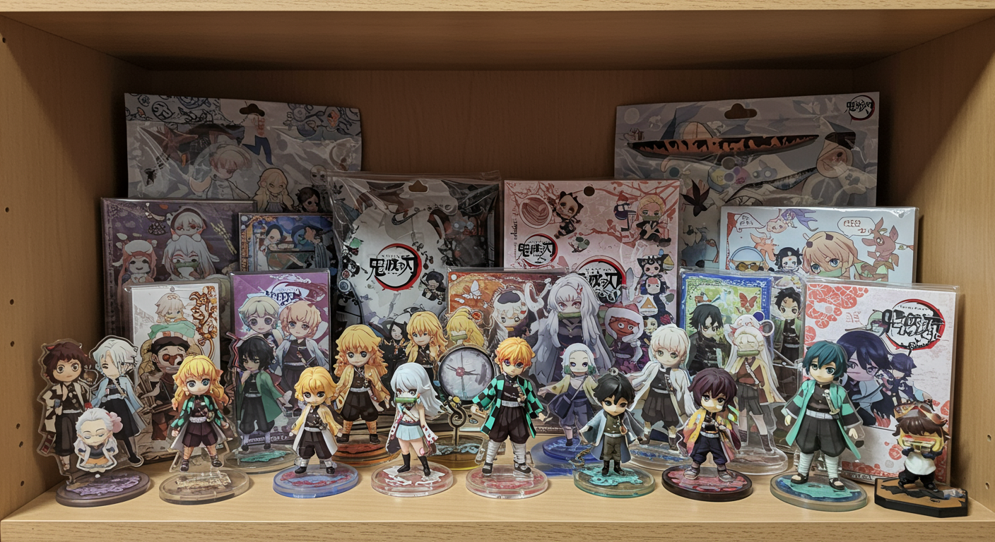최애 캐릭터 소장! 아크릴 스탠드, 키링, 피규어 가이드