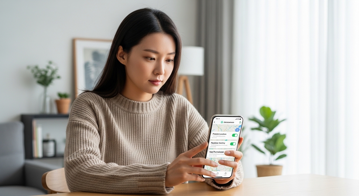 내 위치는 내가 지킨다! 정밀 위치 제한 기능