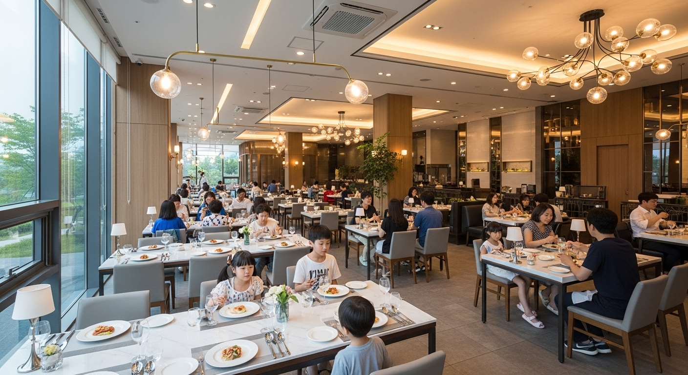 넓고 예쁜 매장에서 편하게 즐겨요!