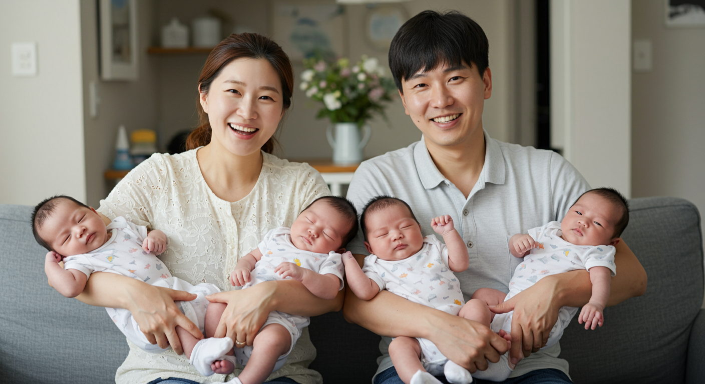 국내 최초 자연임신 동두천 다섯쌍둥이 탄생 이야기 🌟
