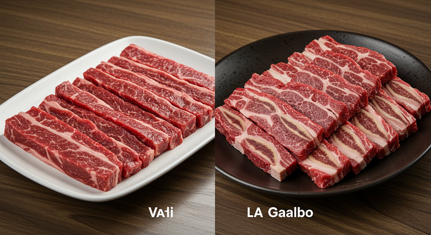 한국식 갈비랑 뭐가 다를까?