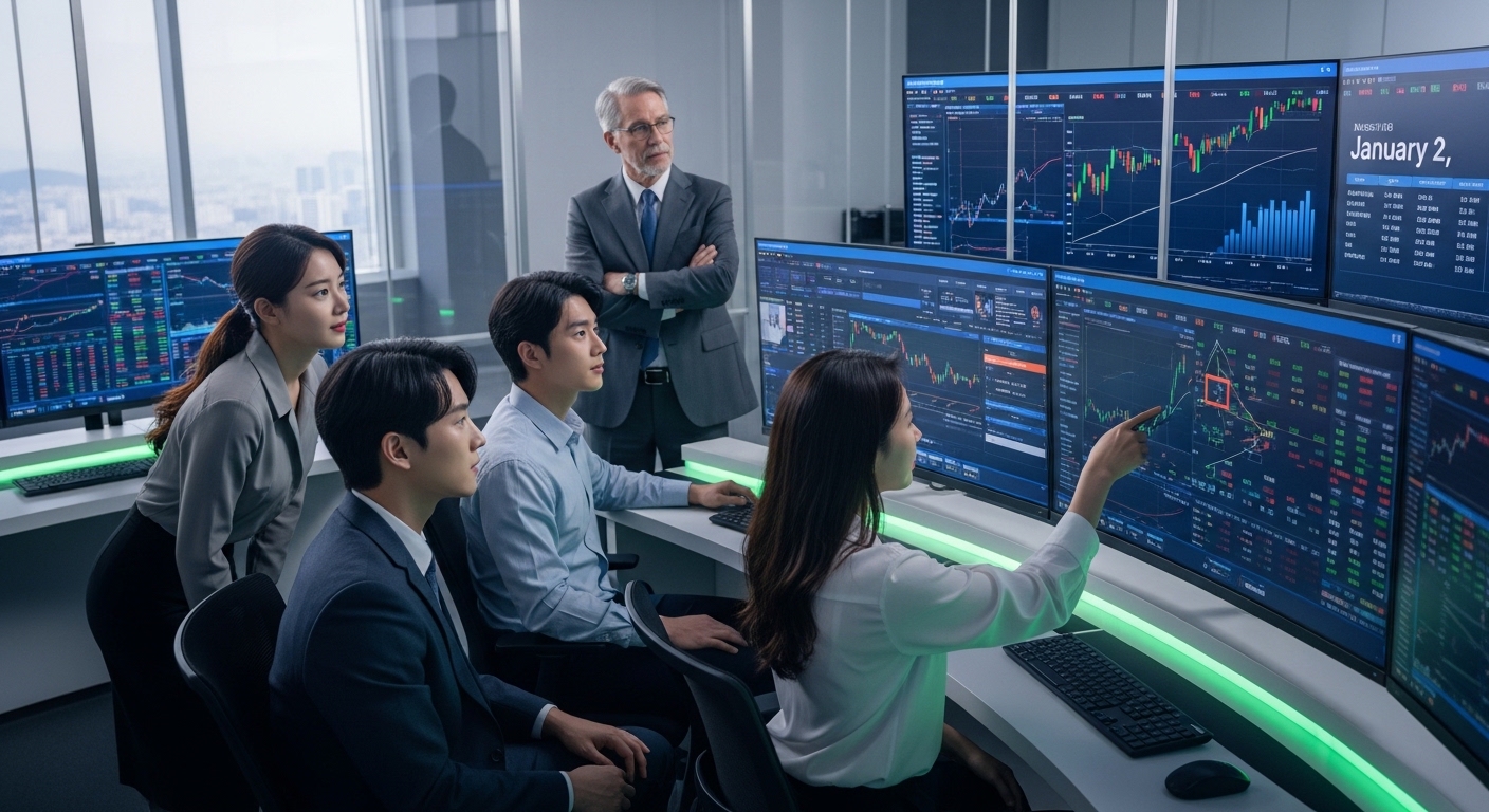 2026년 새해 첫 주식 개장시간은 왜 다를까요?