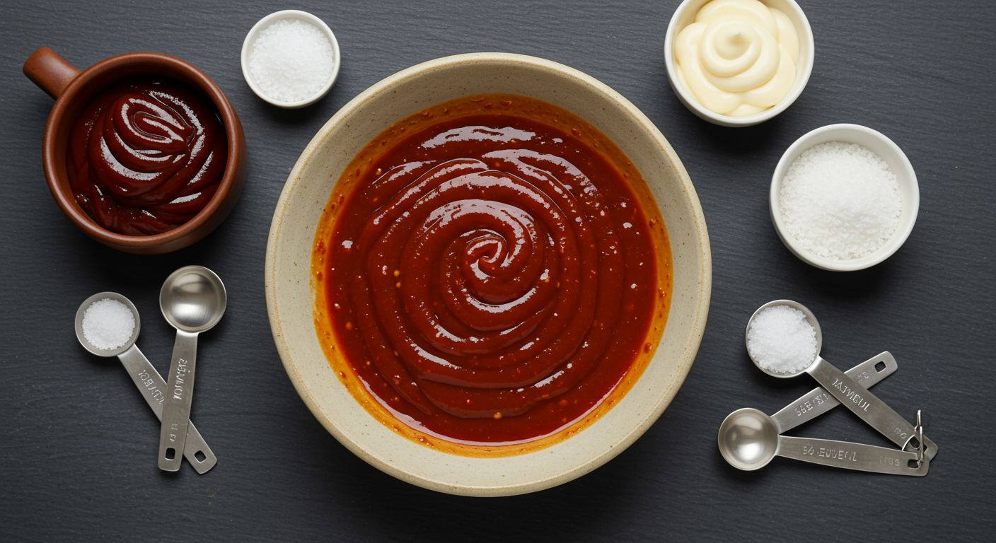 매콤달콤 황금 양념장, 이것만 알면 끝!