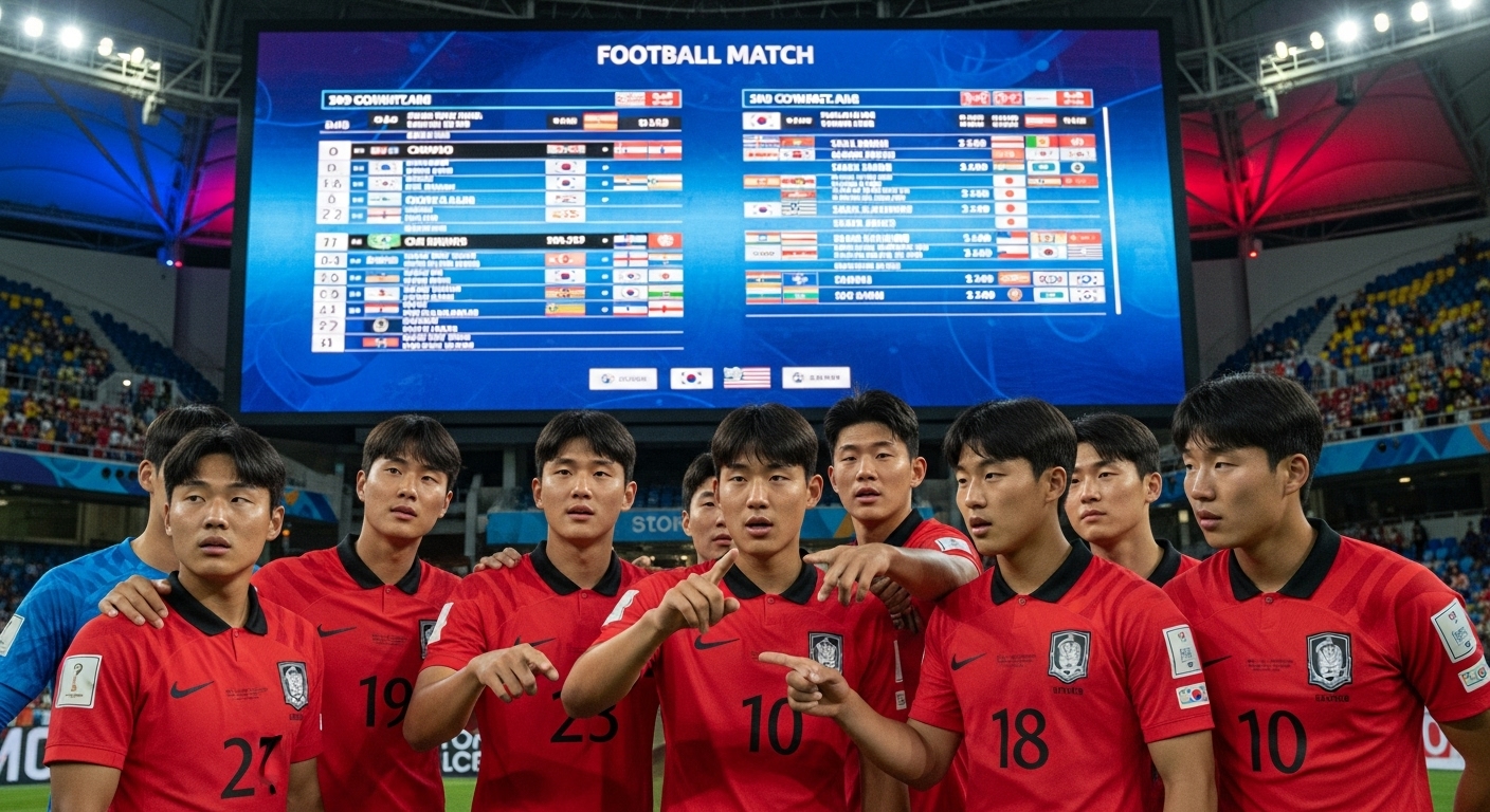 대한민국 U-20 대표팀 조별리그 일정과 상대 팀은?