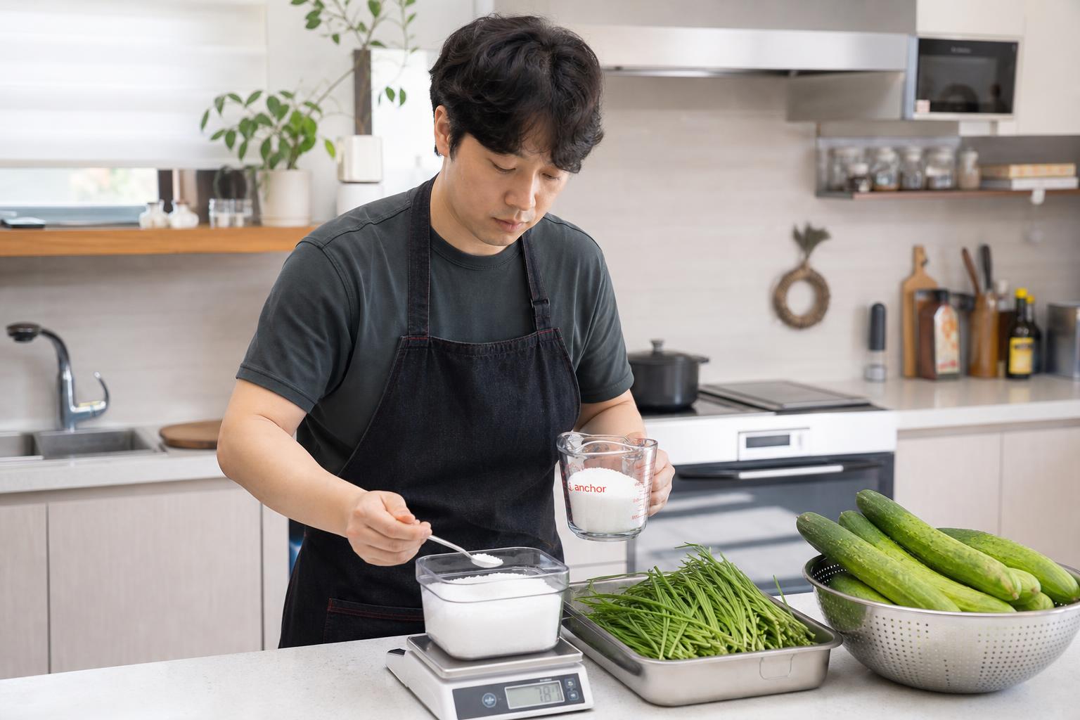우리 집 맞춤형 오이소박이 재료 비율