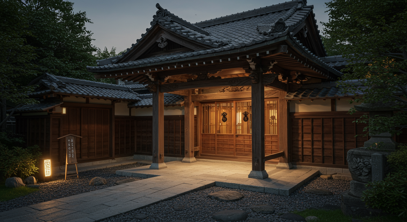 천년의 이야기, 마쓰야마 료칸의 전통