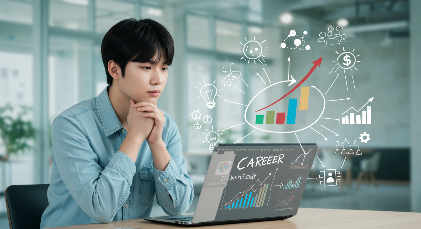 반짝이는 미래, 북극성 사주와 함께하는 진로 선택 💼