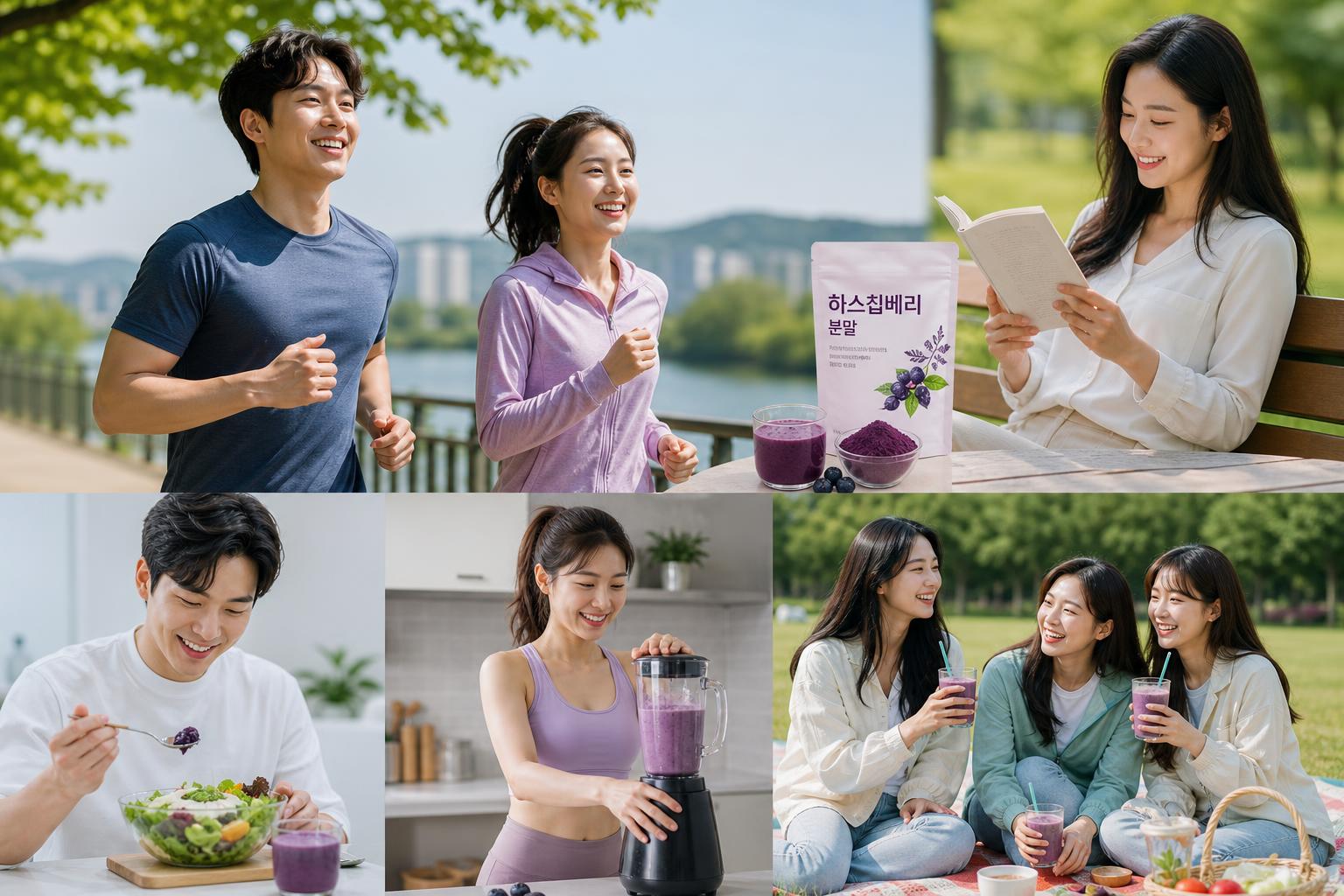 하스카프베리 분말, 어디에 좋을까요?