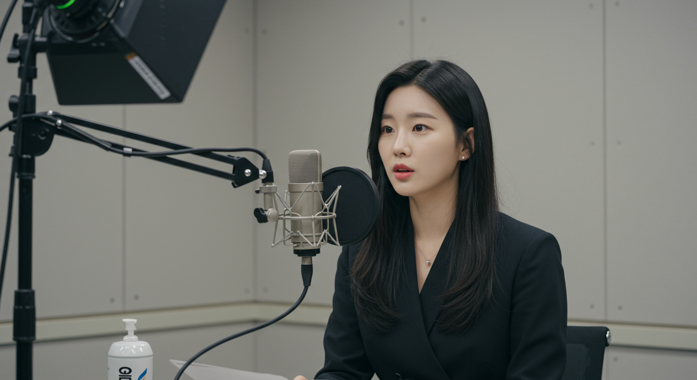 화려했던 방송 활동, 아나운서 강미정의 길