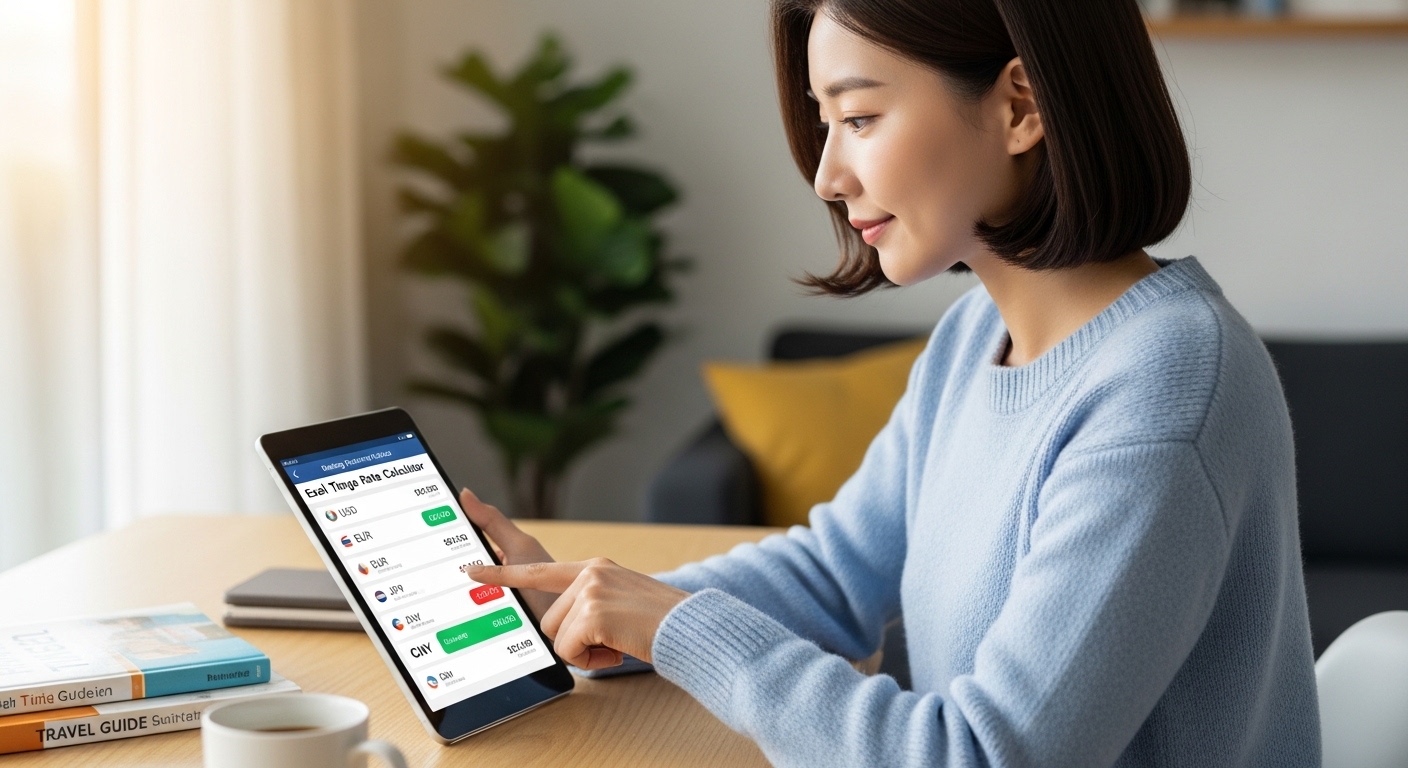 실시간 환율 계산기, 앱으로 간편하게!