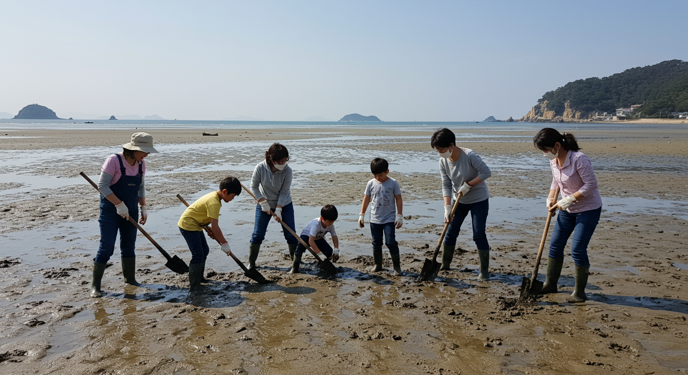 갯벌 체험부터 바비큐까지! 서산바닷가 펜션 즐기기 🦀