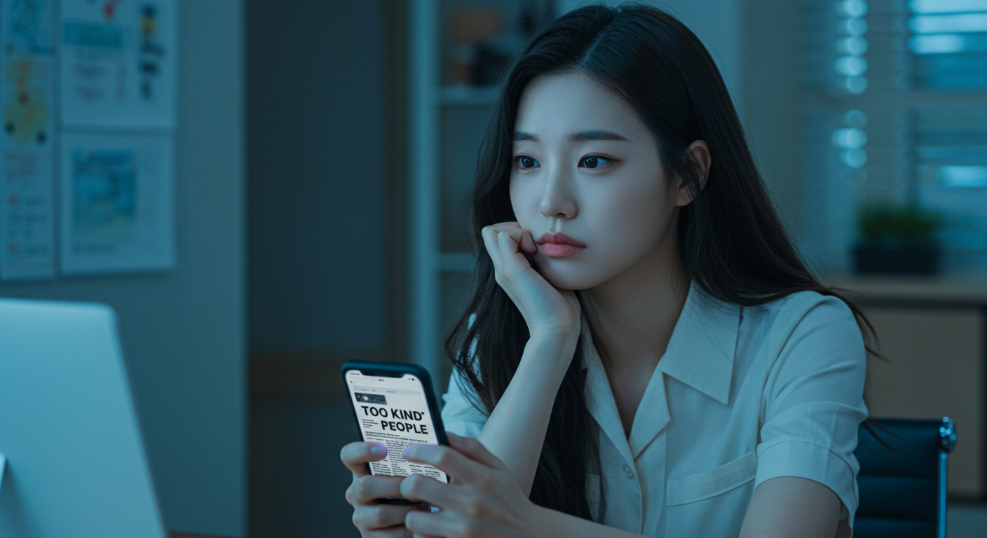 너무 착한데?전, 도대체 뭘까요?