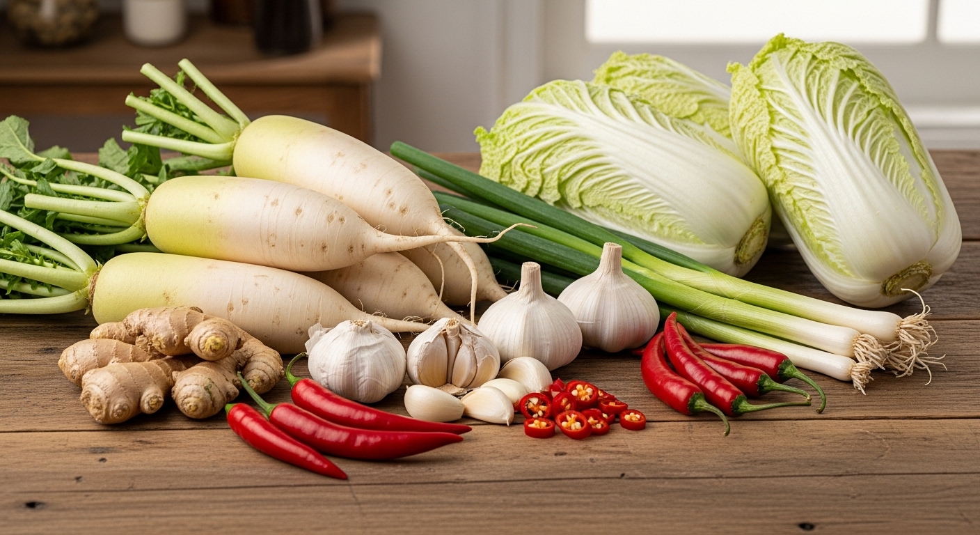 전통 방식의 핵심 재료: 무엇이 필요할까요?