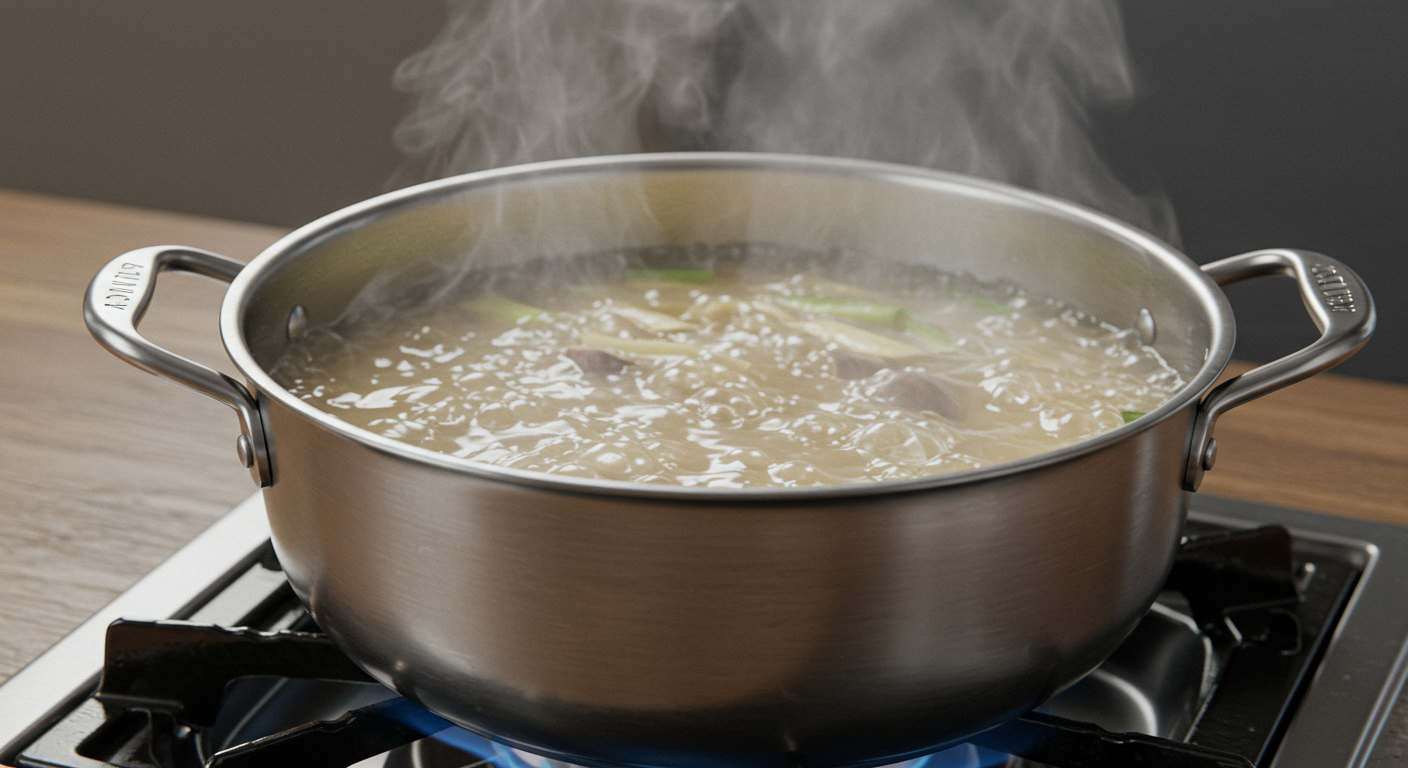 보글보글 맛있는 녹두백숙 끓이는 황금 비율