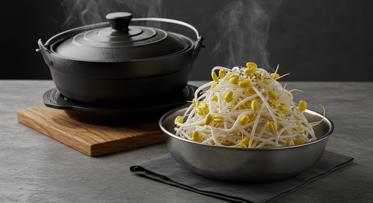 무수분 콩나물무침, 이게 뭔가요?