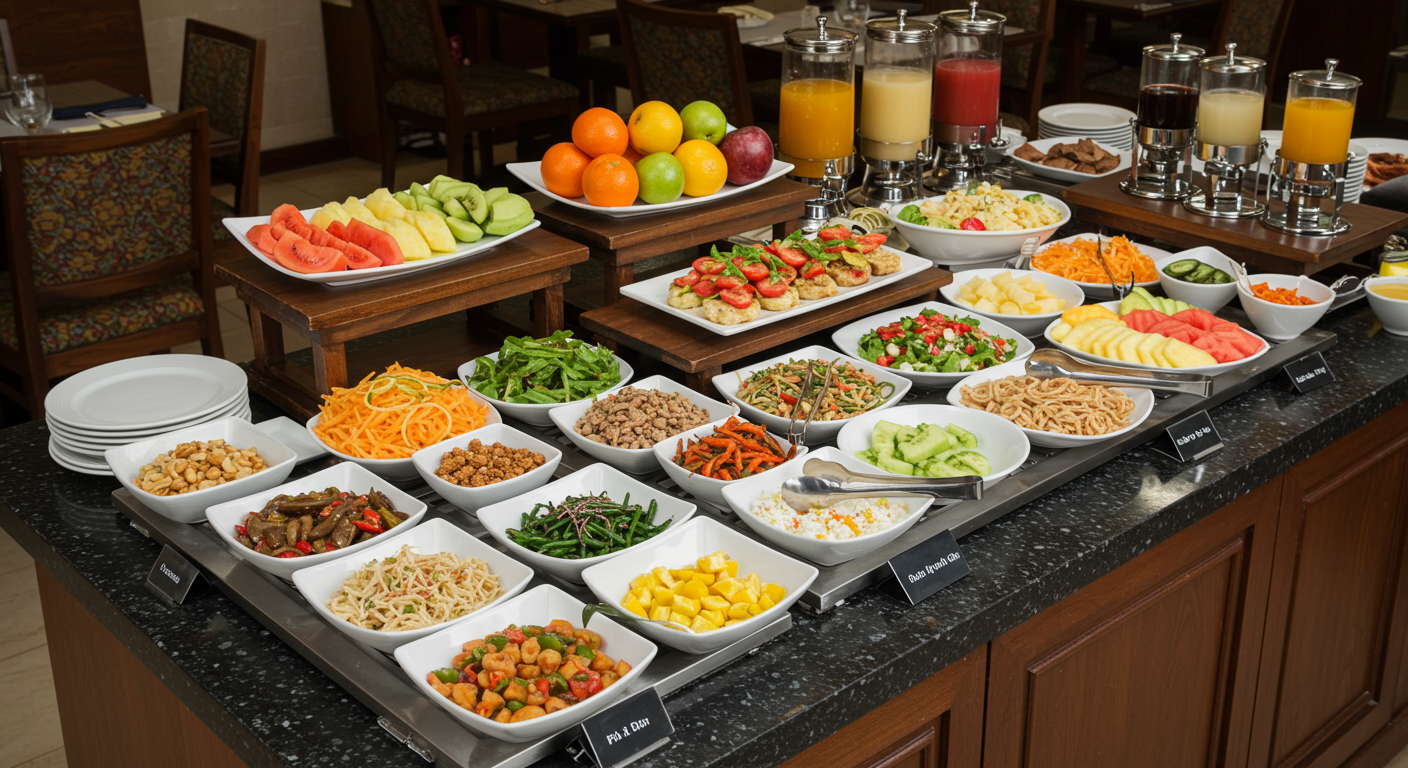 오감 만족 미식 경험: 풀만 푸꾸옥 조식과 레스토랑