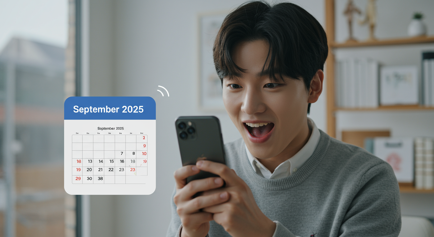 아이폰17, 언제 만날 수 있을까요?