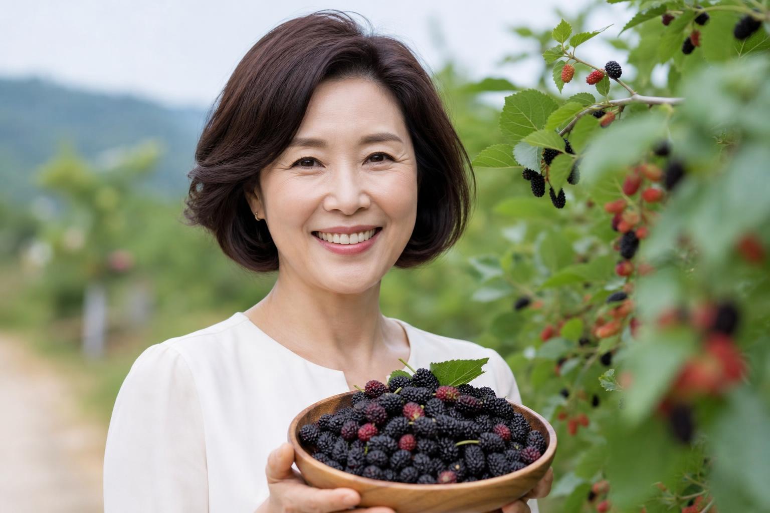 30–50대 여성에게 두드러지는 오디의 7대 효능