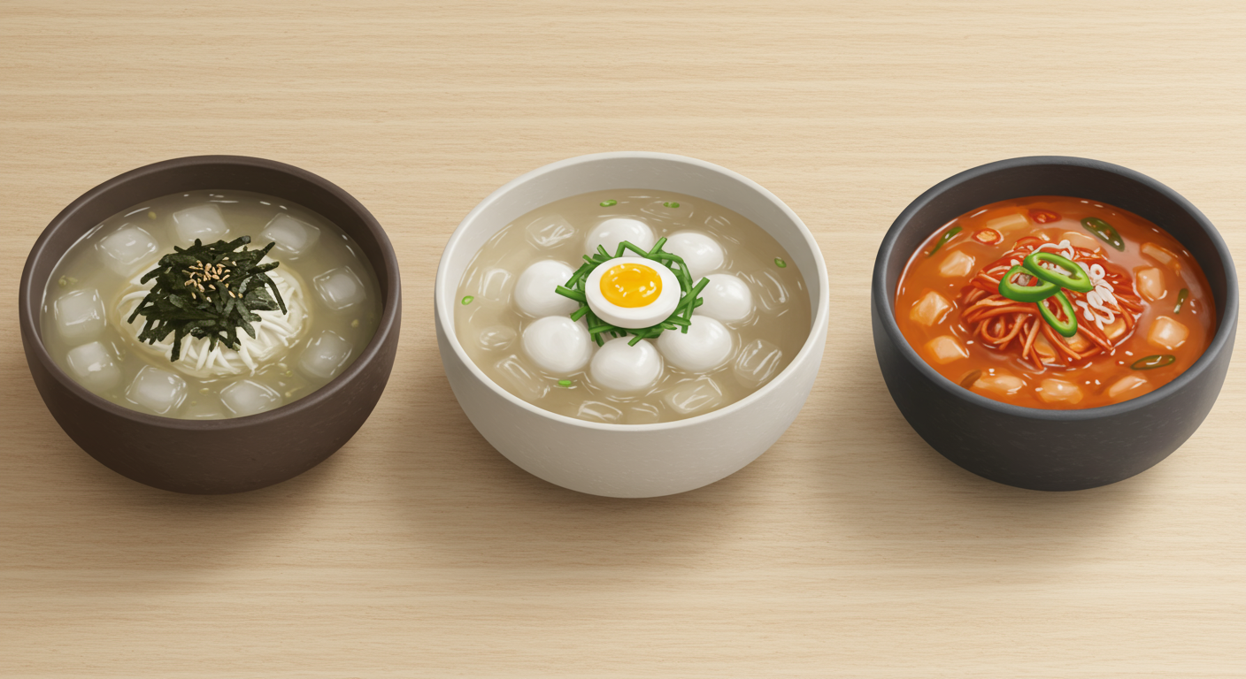 오이지냉국, 다른 냉국과는 뭐가 다를까요? (냉국 종류 비교)