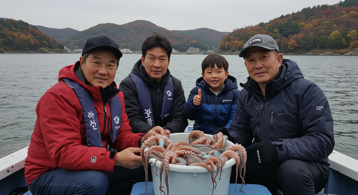 가을이 최고! 쭈꾸미 낚시 황금 시즌과 시기