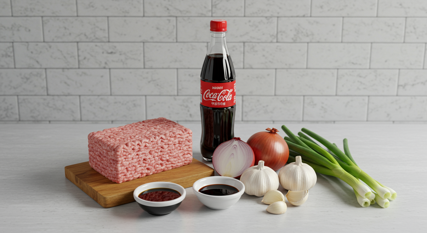 맛있는 콜라수육을 위한 재료 준비! 🥩