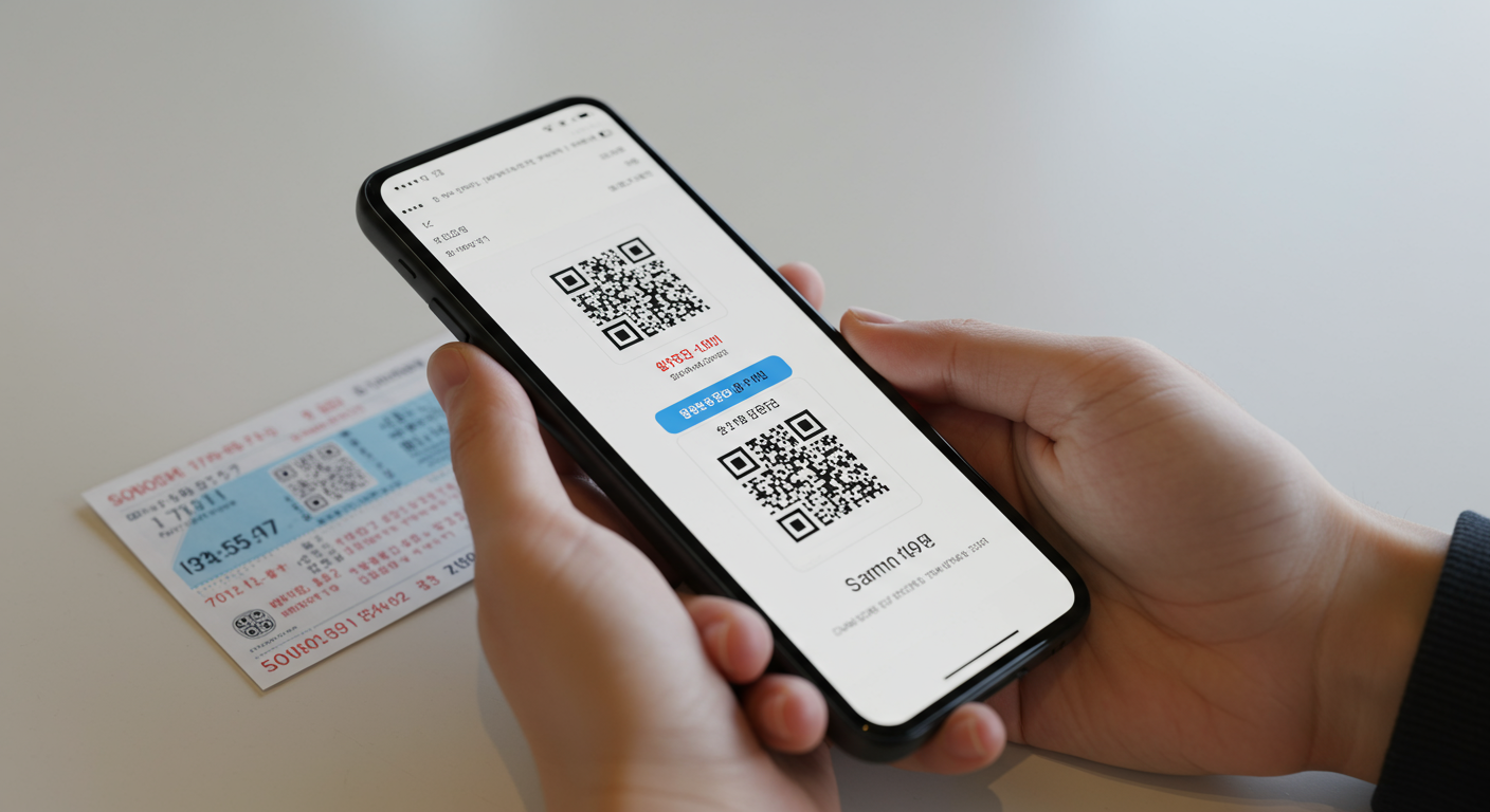 내 연금복권 큐알코드, 어디에 숨어있을까요?