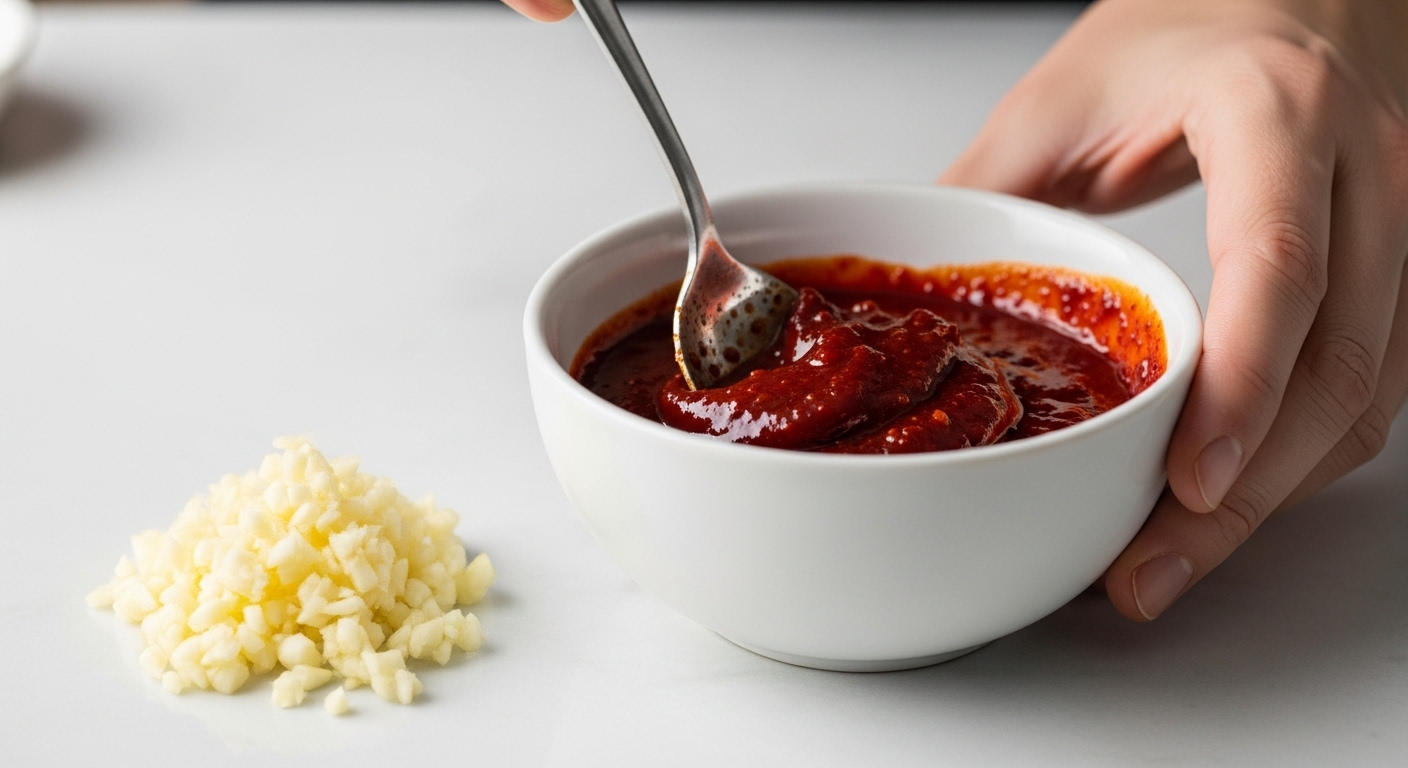 마늘 폭탄 양념장 황금 비율 대공개!