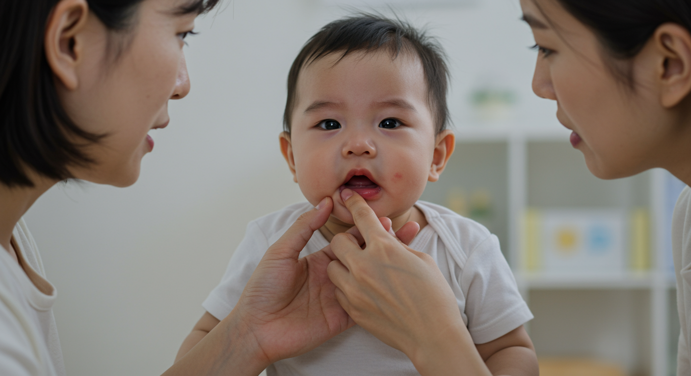 아기 구내염, 무엇인가요?
