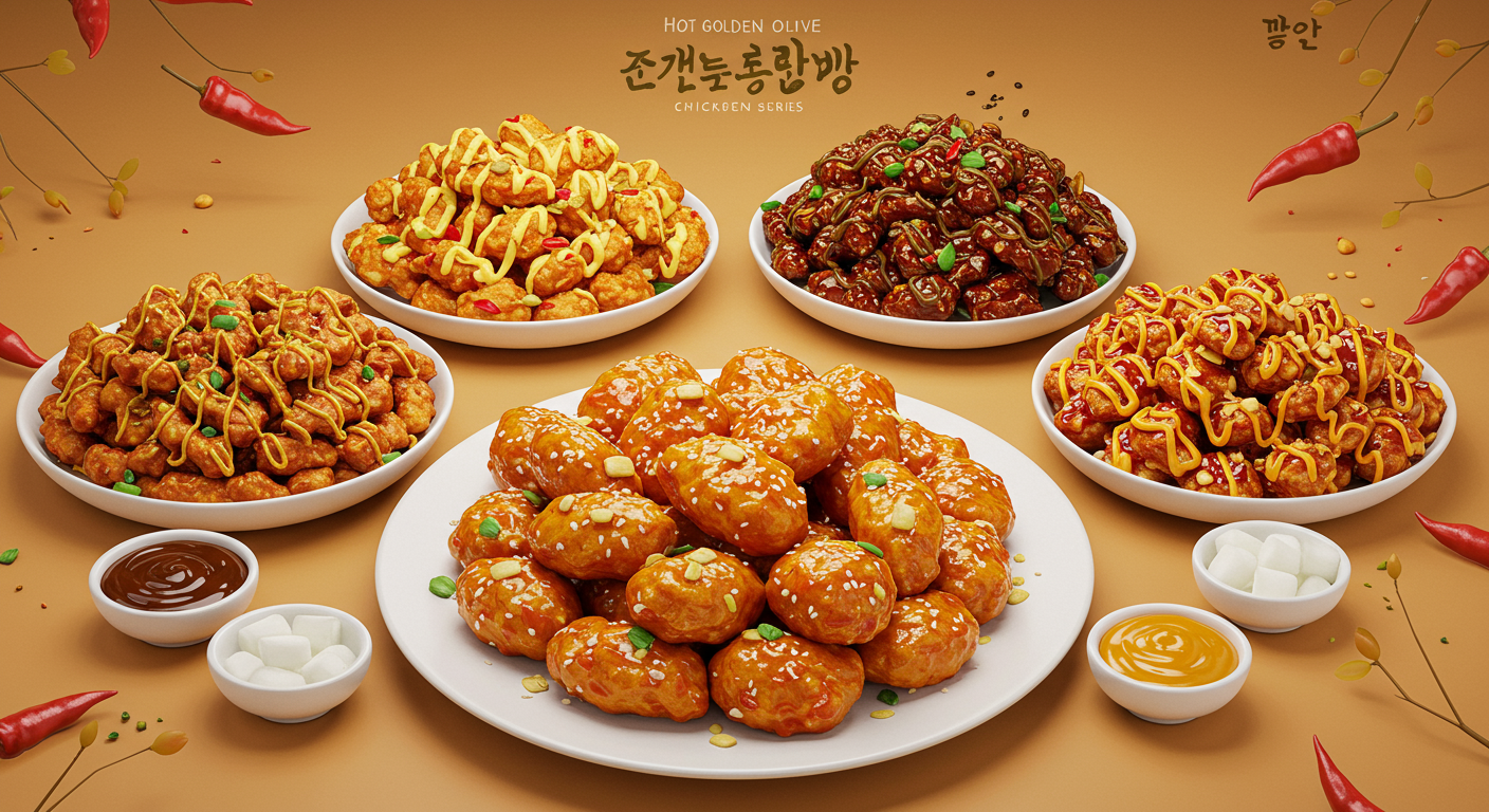 매콤한 변신! 핫황금올리브 시리즈를 아시나요?