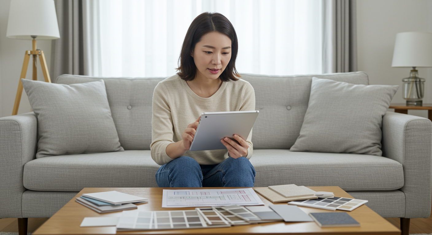 우리 집에 딱 맞는 도배 장판 고르기 전 체크포인트