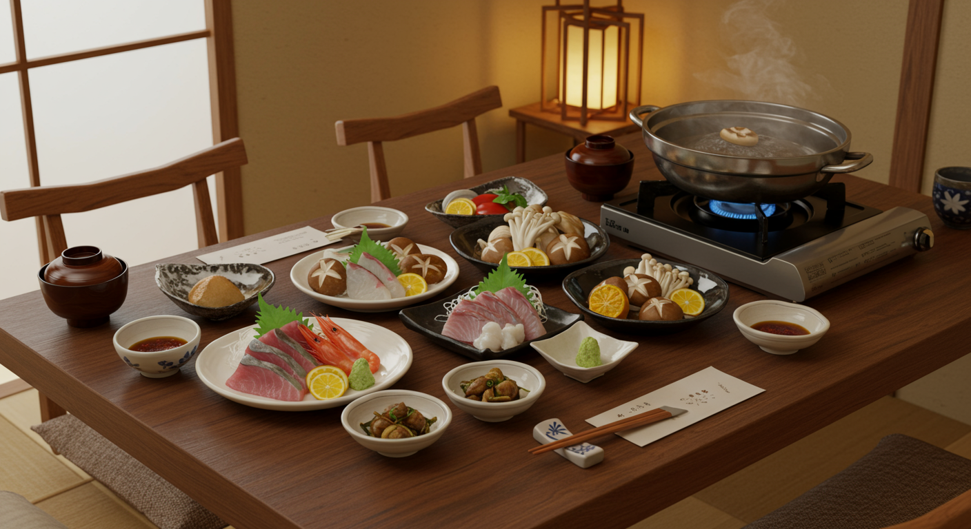 대마도 현지 맛 그대로! 카메하우스 석식 안내