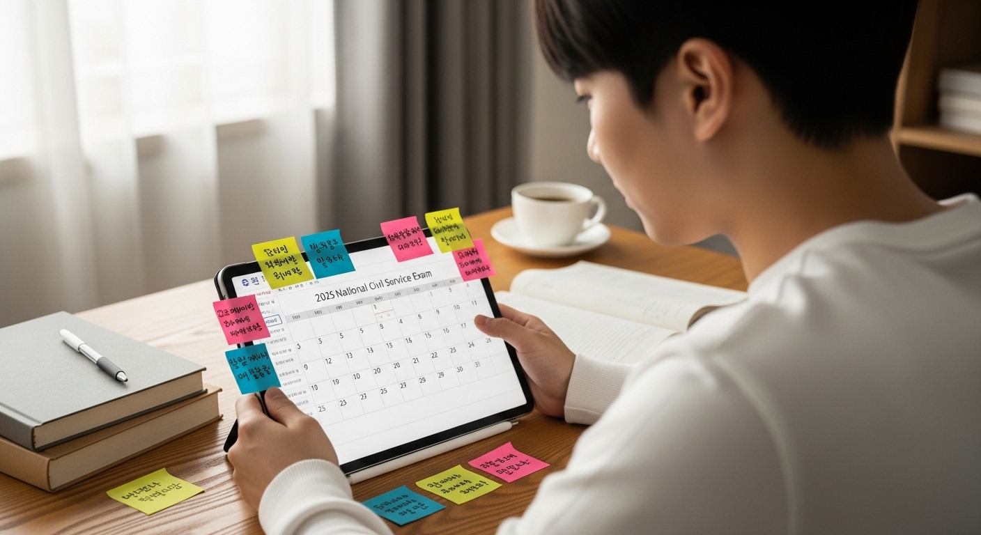 2025년 7급 국가직 시험 일정 한눈에 보기