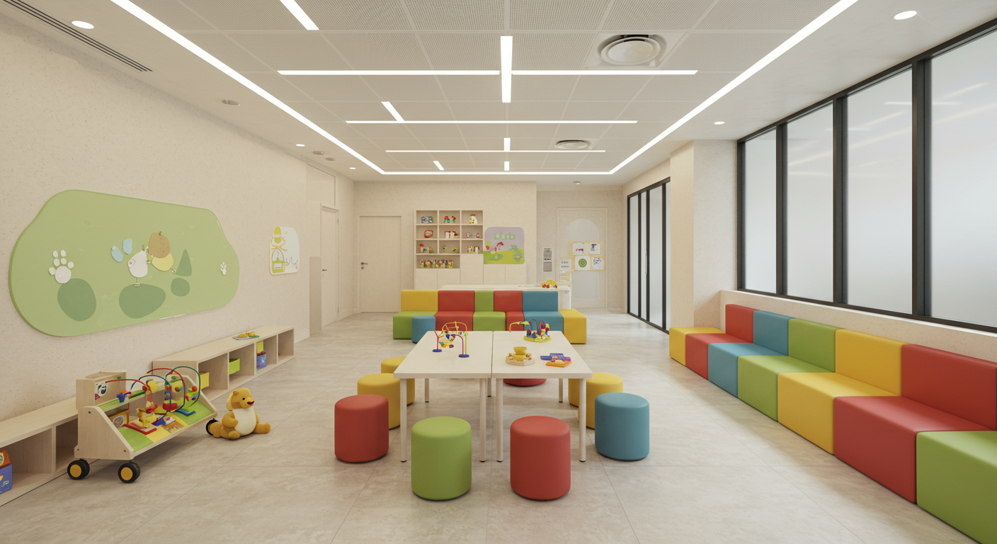 온 가족이 편안한 치과 (가족 친화 환경)