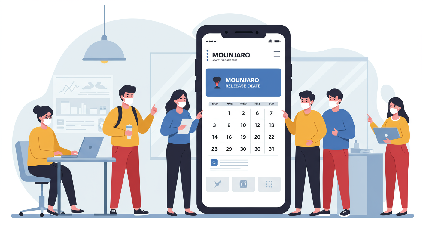 마운자로, 언제부터 처방받을 수 있을까요? (출시 일정과 공급 현황)