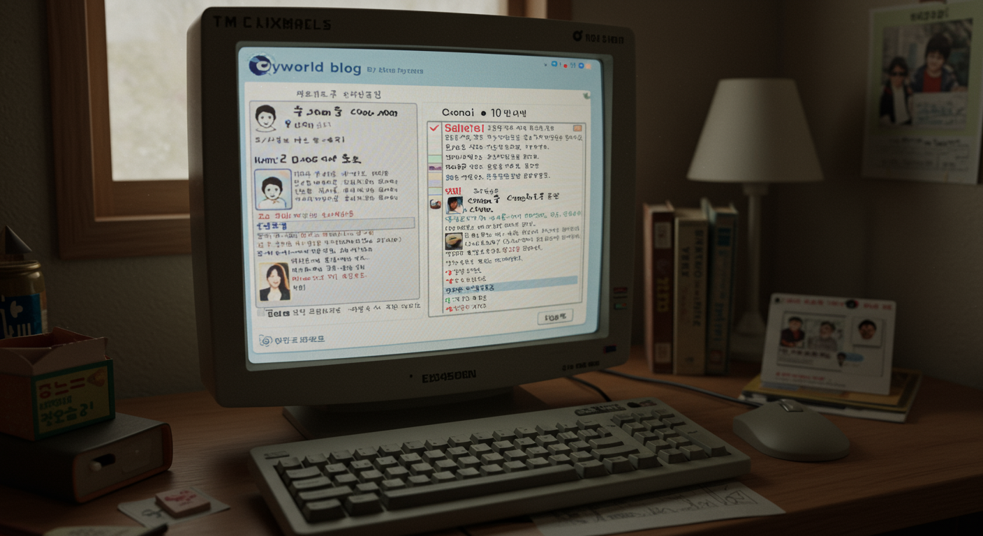 싸이월드 블로그의 시작: 미니홈피의 친구