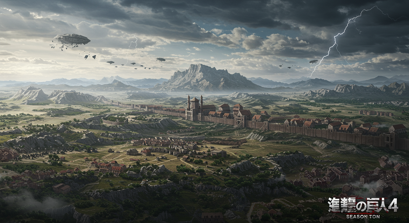 벽 너머의 이야기, 진격의거인 4기 스토리와 세계관 변화 🌍