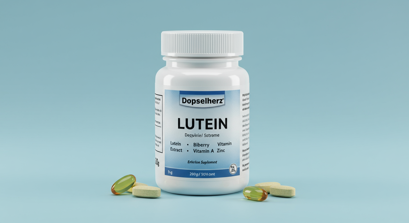 도펠헤르츠 루테인, 어떤 성분들이 들어있나요?