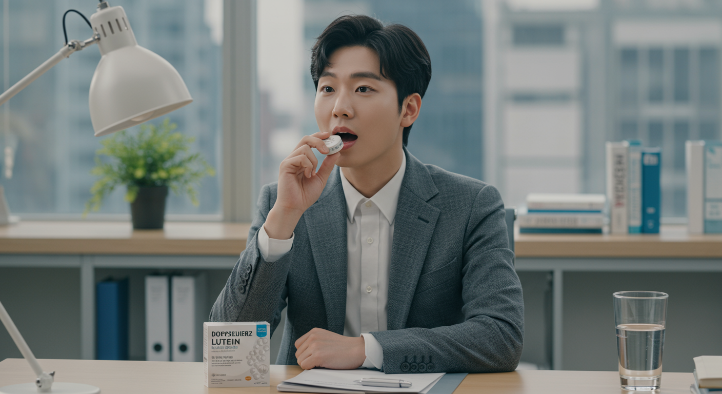 도펠헤르츠 루테인, 올바른 복용법과 추천 대상!