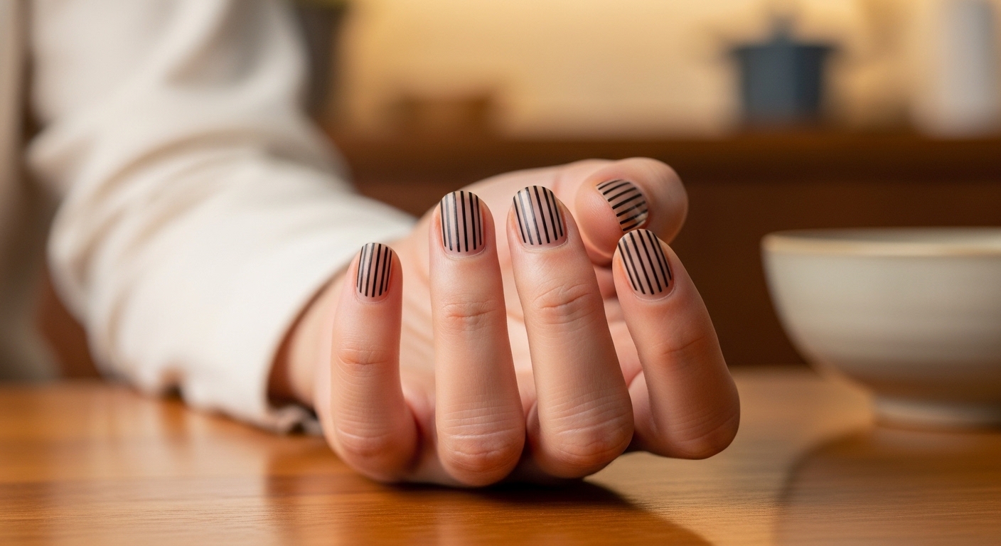 영양 부족도 손톱 검은세로줄의 원인!