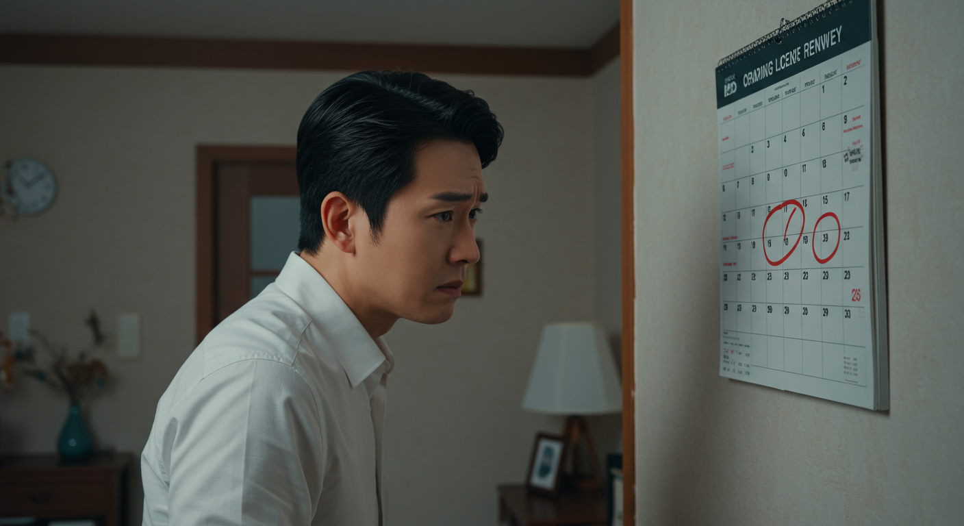 2025년 운전면허 갱신, 왜 서둘러야 할까요? ⏳