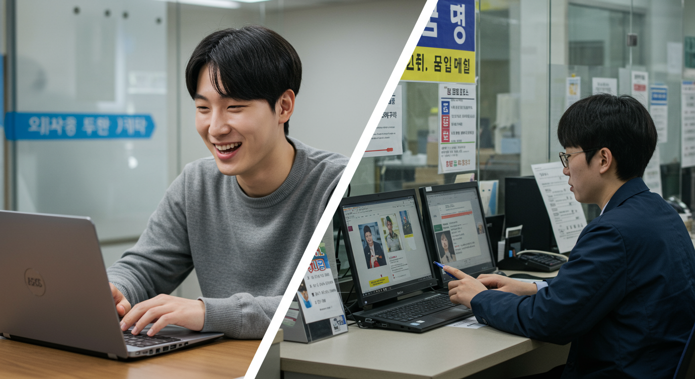 온라인 vs 오프라인(경찰서) 운전면허 갱신 비교 💻