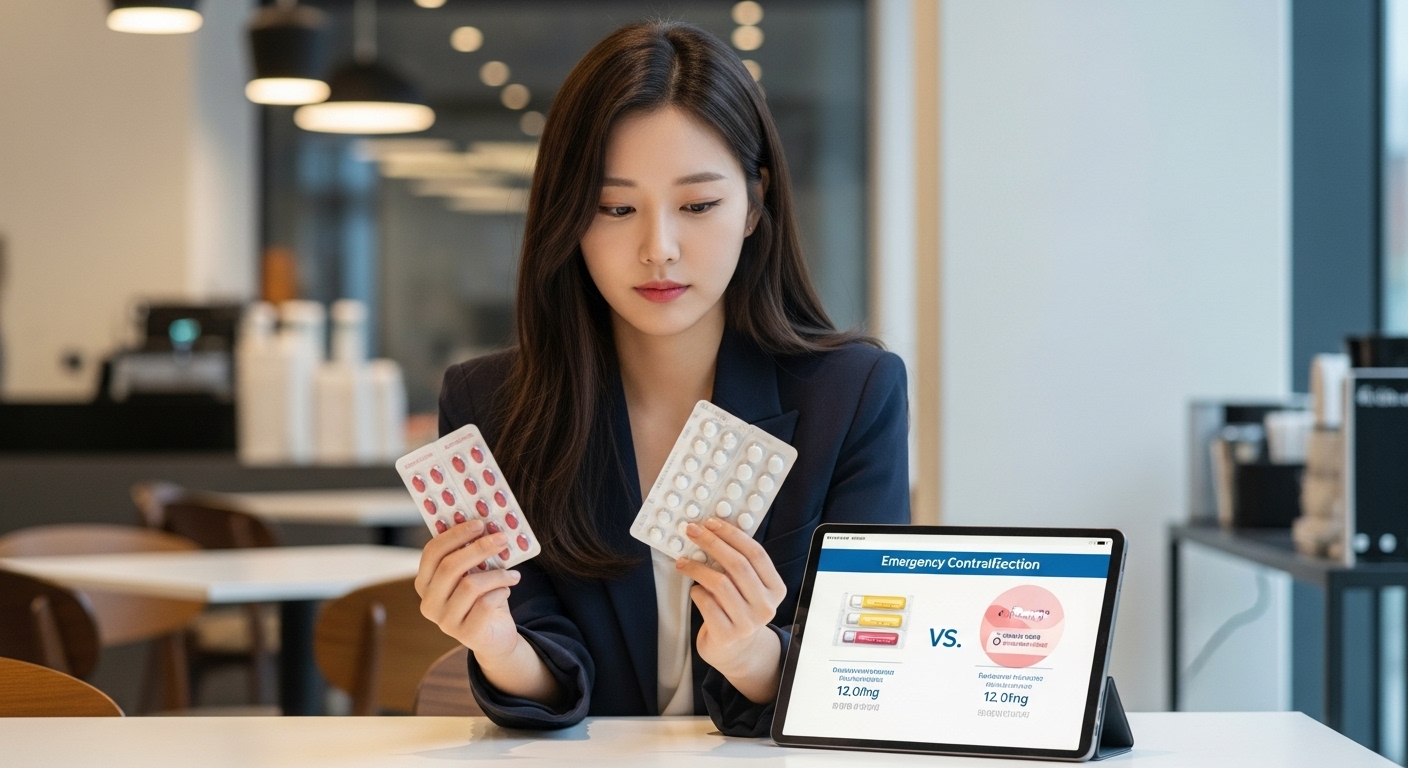 어떤 종류의 사후피임약이 있나요?