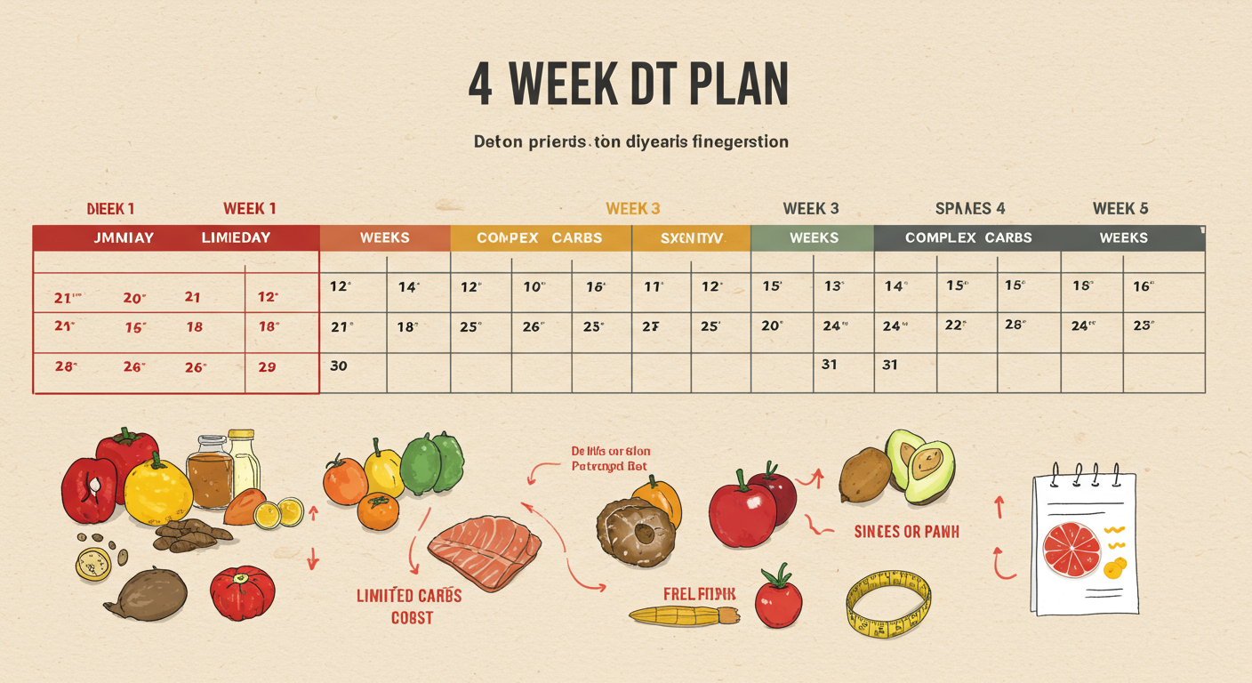 4주 식단표, 어떻게 달라지나요?