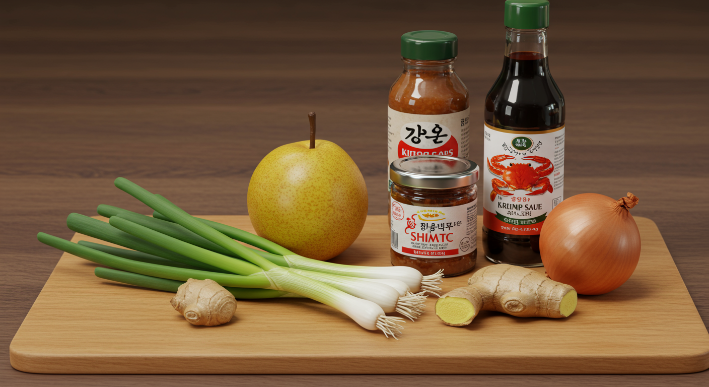 황금 레시피! 이영자 파김치 재료 준비하기 📝