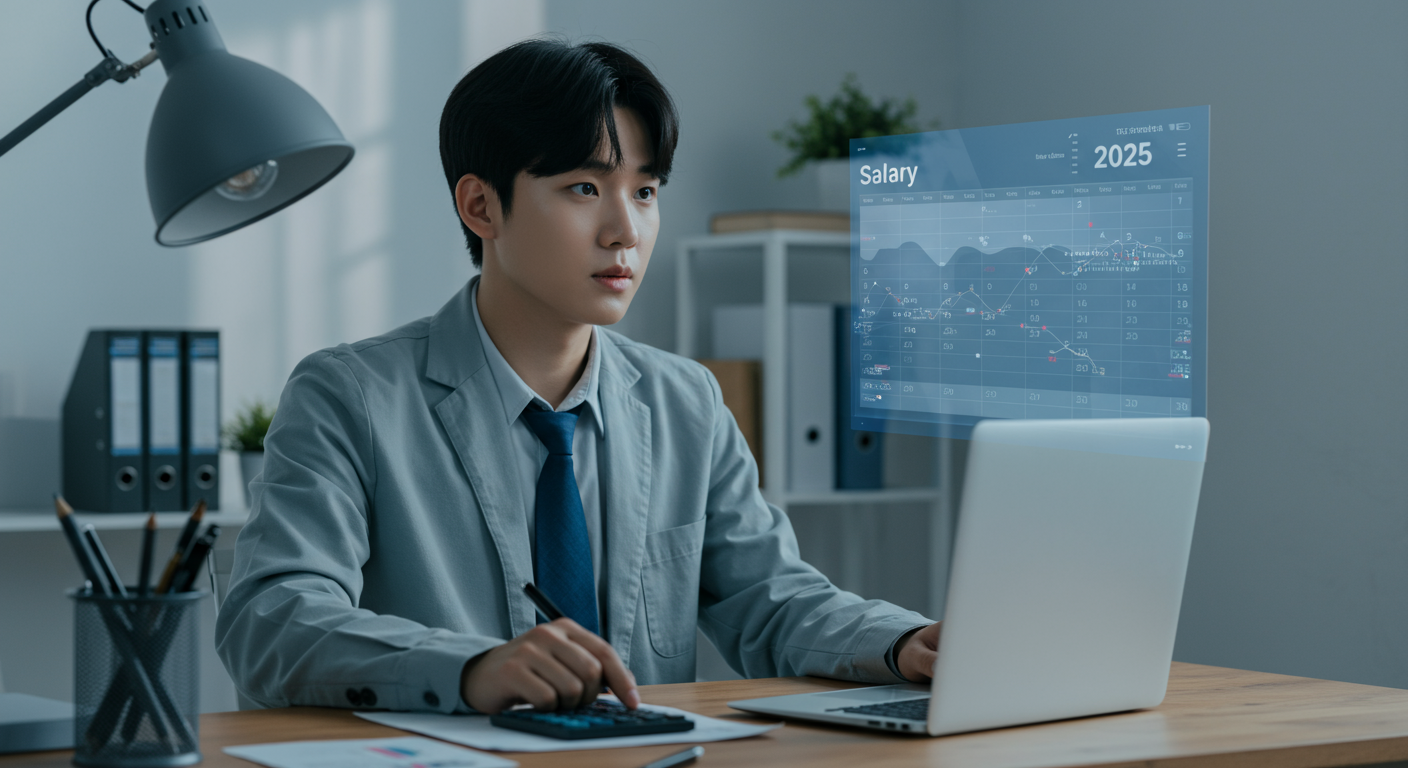 2025년 최저임금, 내 월급은 얼마?