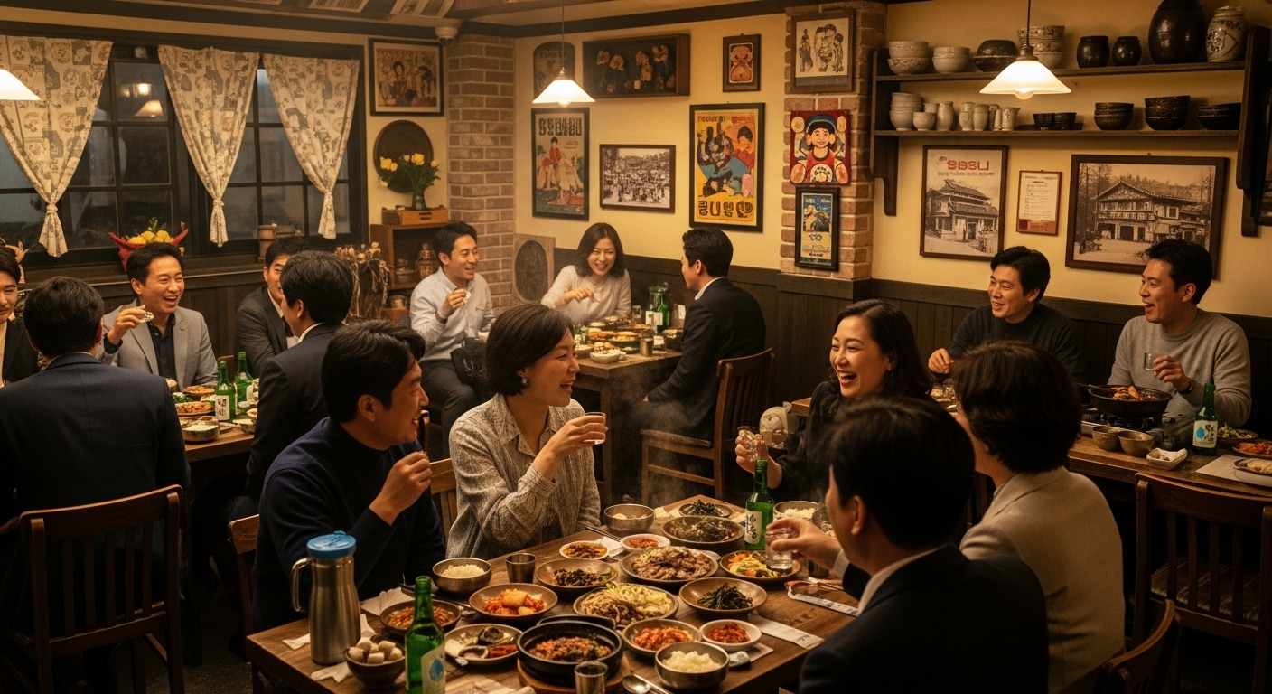 시간을 거스른 레트로 감성: 오산 제비집의 분위기와 단골들