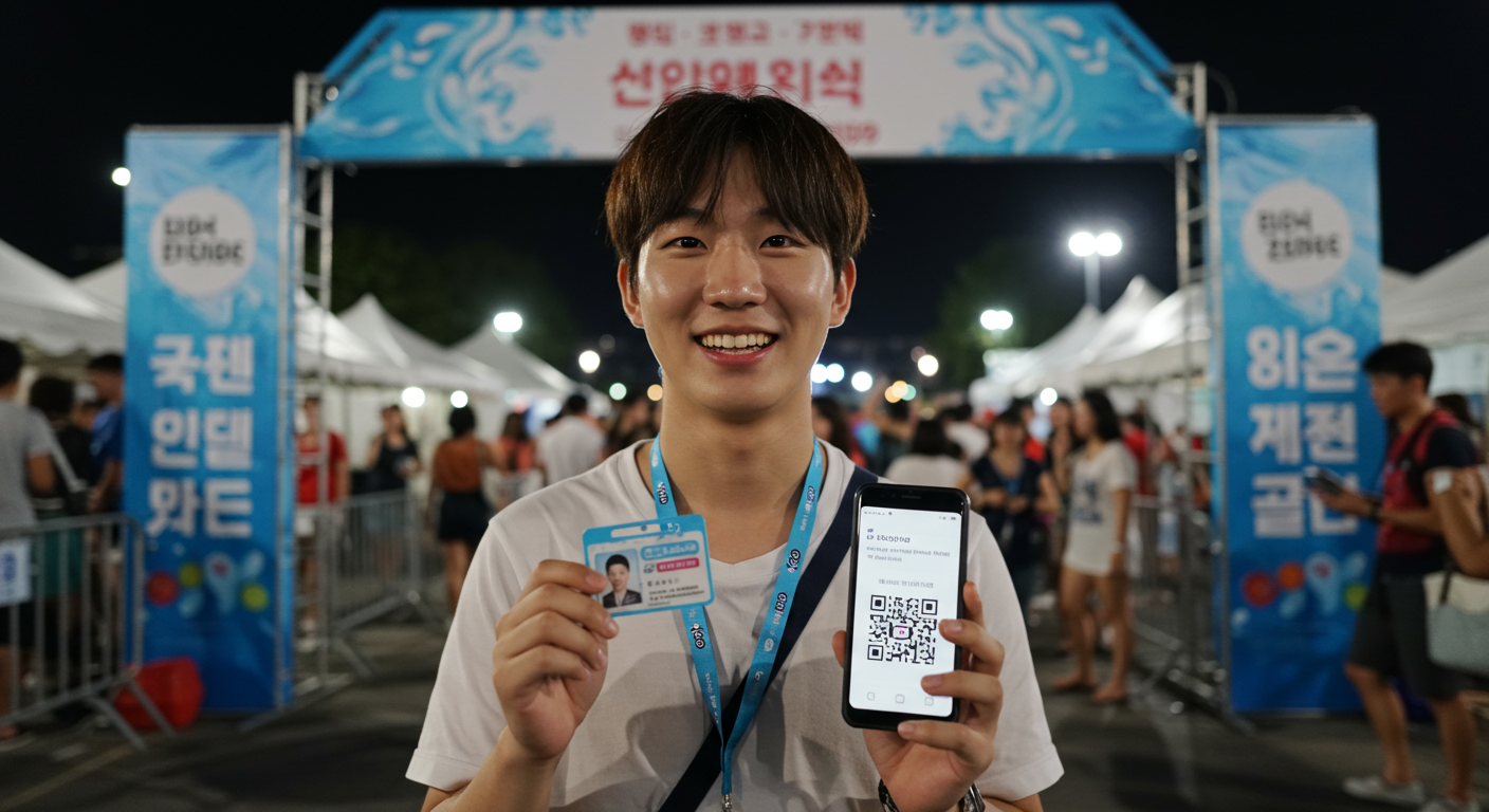 입장 준비물, 이거 없으면 못 들어가요!